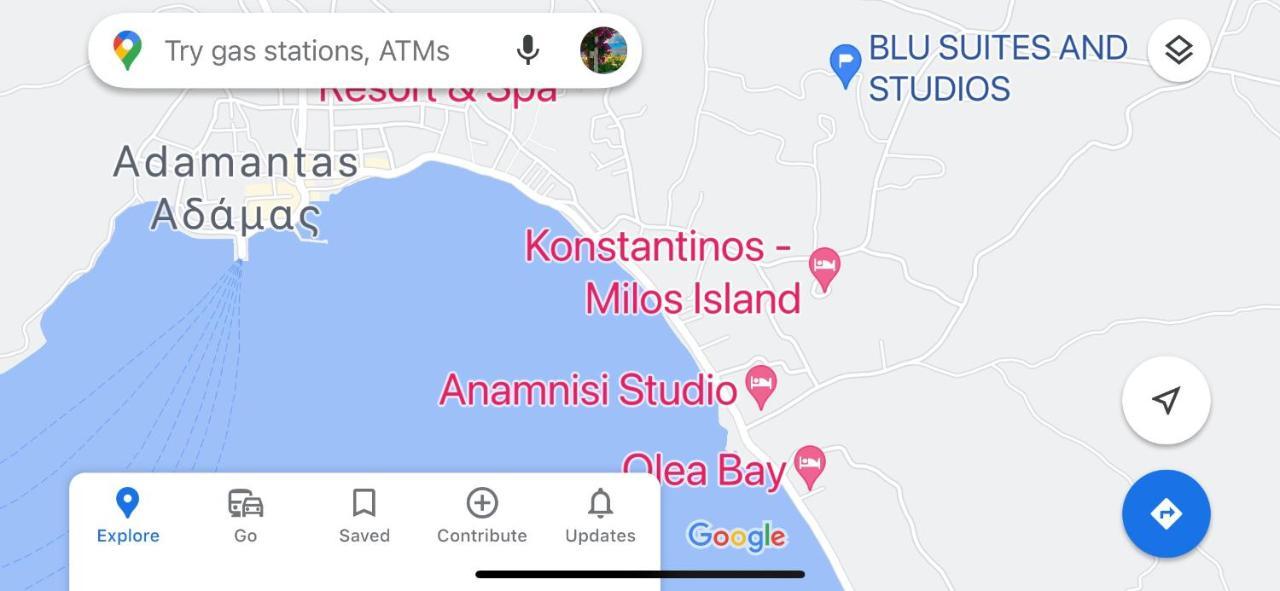 Blu Suites&Studios Adamantas  Exterior foto